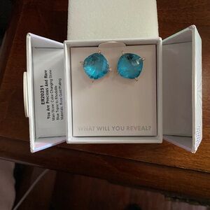 Blue Topaz Earrings